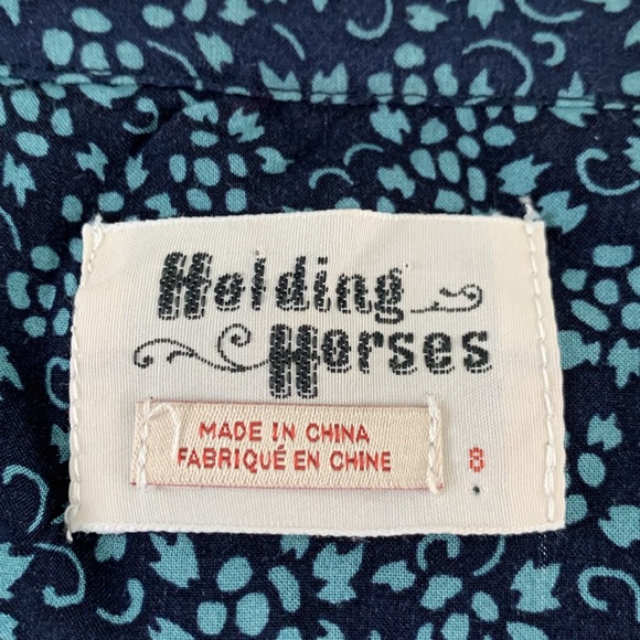 Anthropologie Holding Horses Paix Floral Mini Dress - Picture 11 of 13